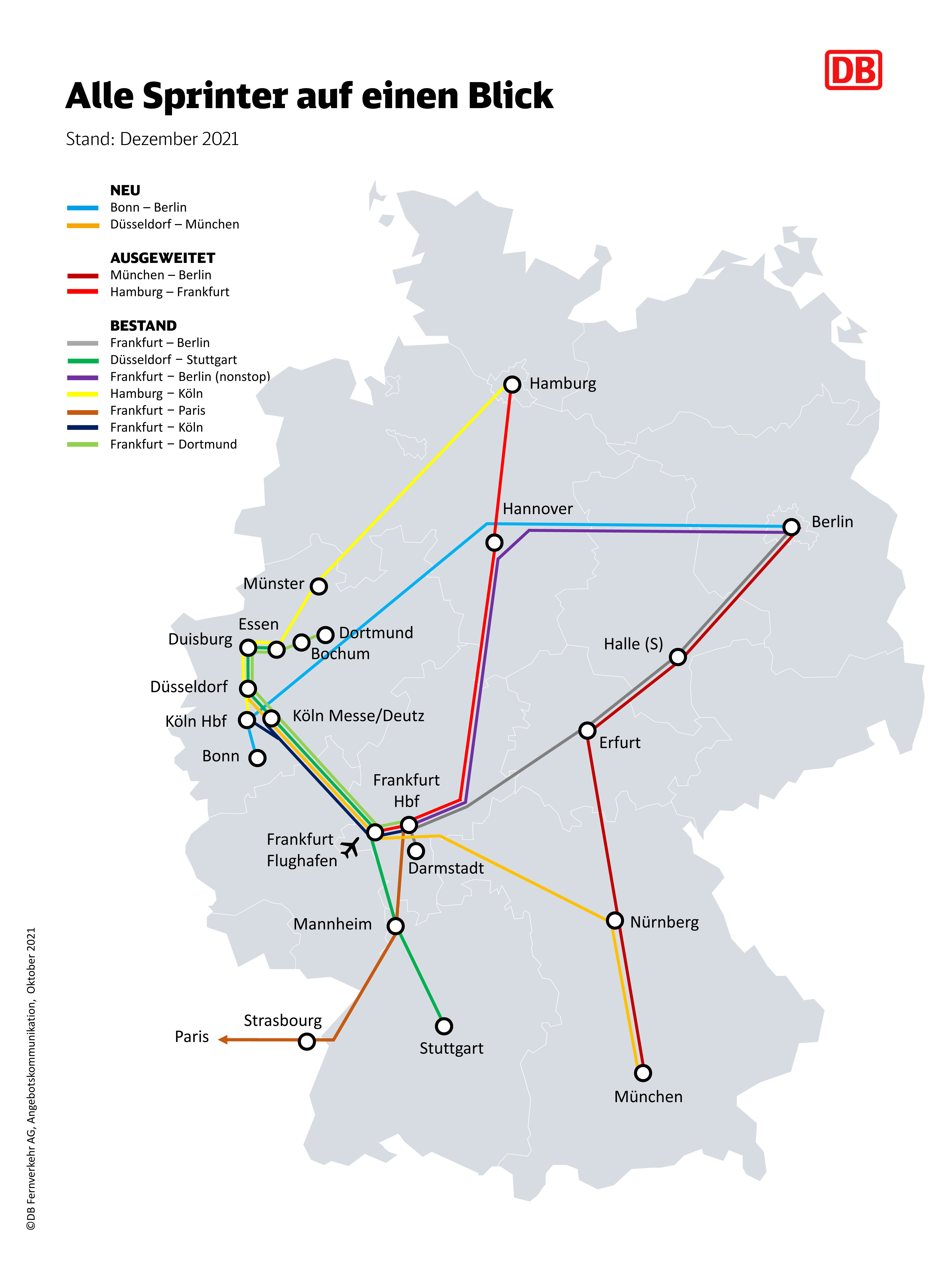 Bahnfahrten Mit Dem ICE Sprinter Buchen