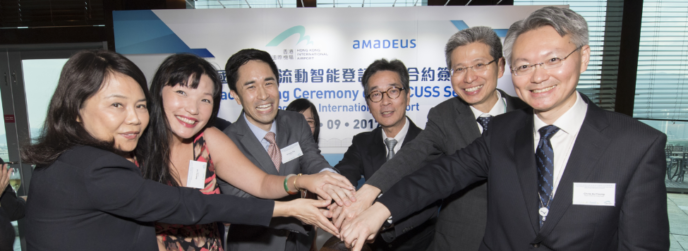 Hong Kong International Airport and Amadeus celebrate collaboration