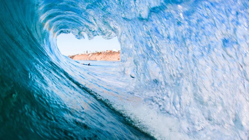 vista de surfista