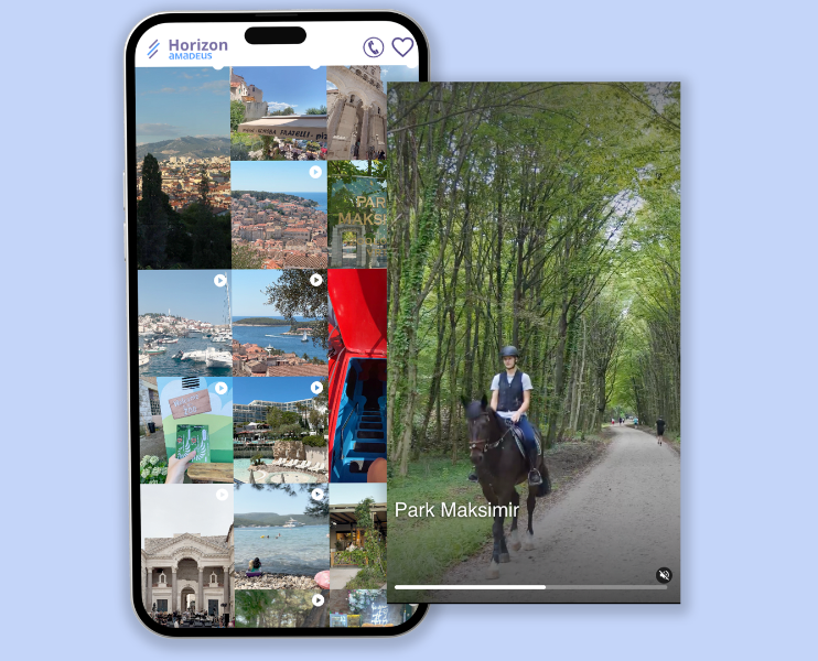 A social mobile-native experience