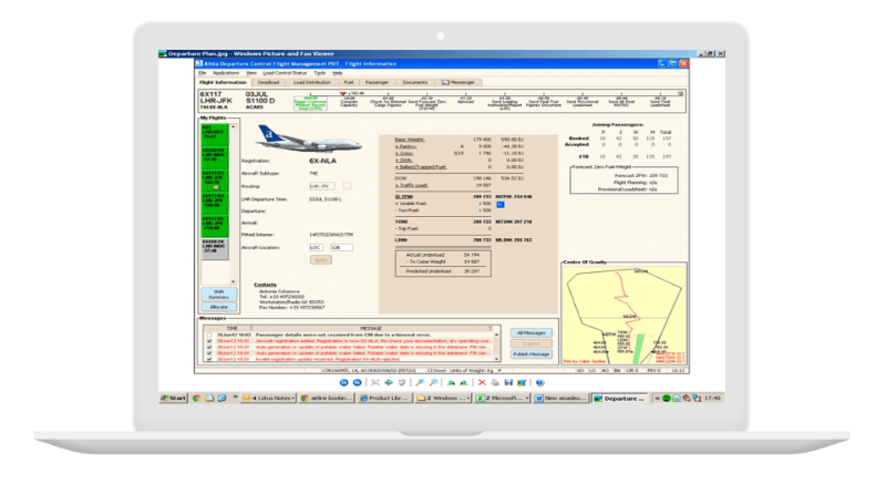 Altea departure control flight management increase visibility