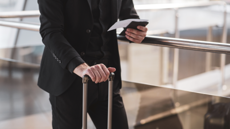Boarding passes printed using Airport Companion App.