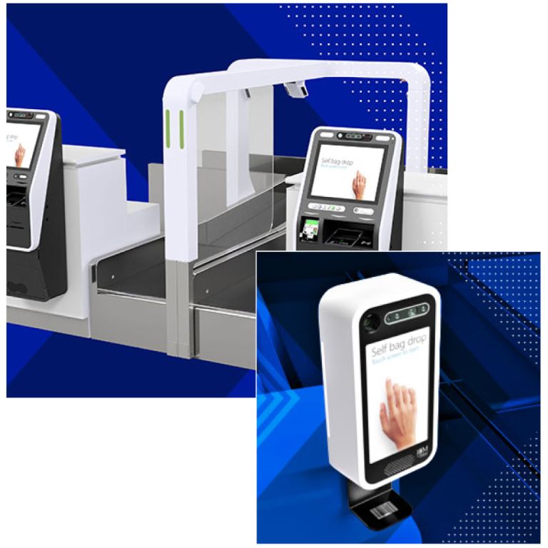 Series Auto Bag Drop with a Mini Console.