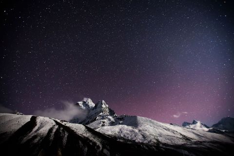 Himalayas and a sky full of stars
