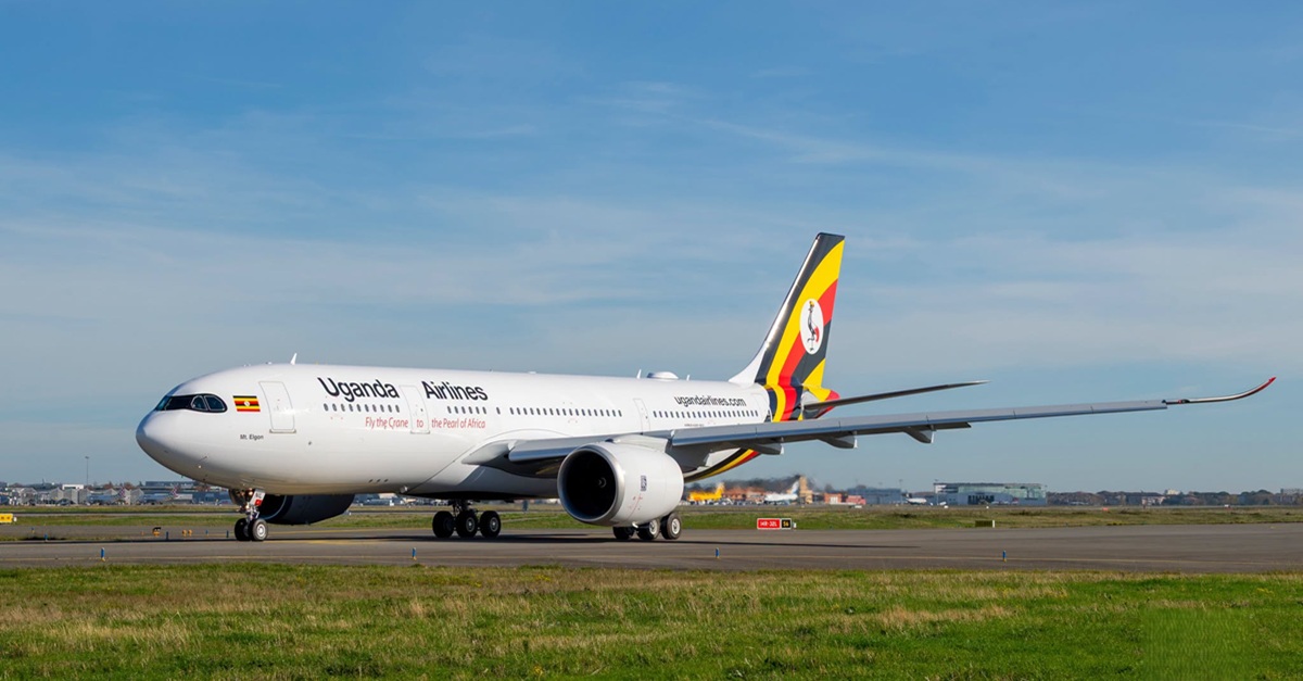 Uganda Airlines aircraft