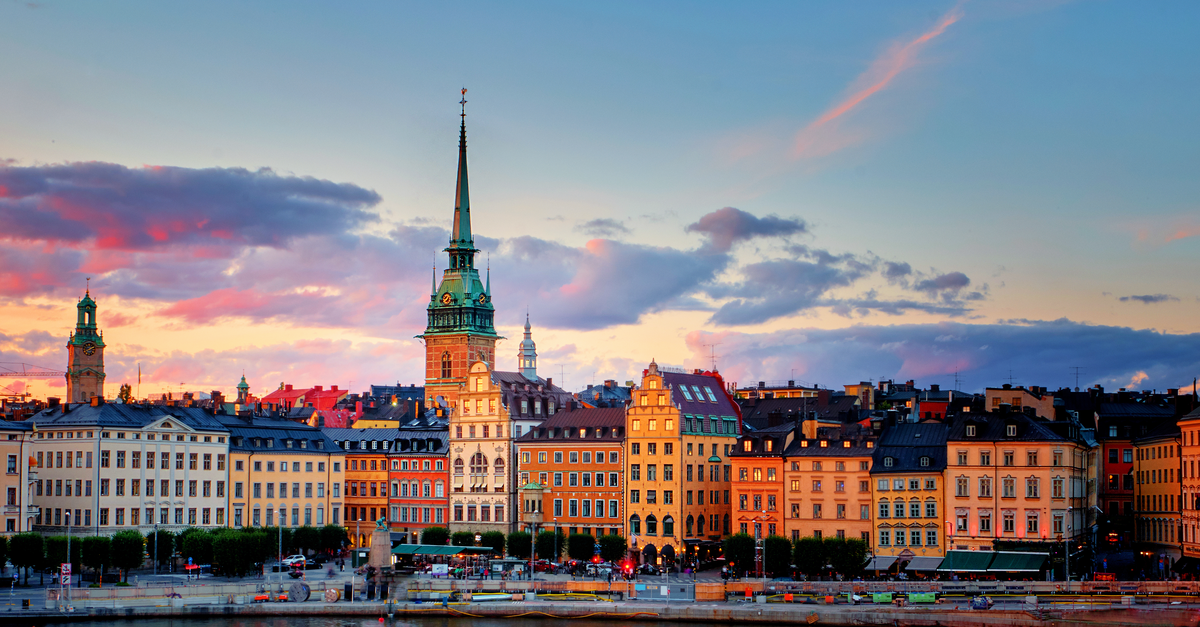 Cityscape of Stockholm