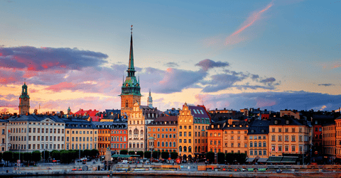 Cityscape of Stockholm